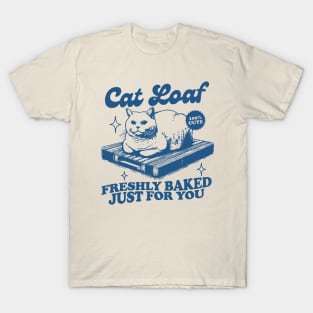 Cat Loaf Tshirt, Funny Cat Meme Shirt, Trendy Vintage Retro Tshirts, Cat Lover Graphic Tees, Cat Lover Gift T-Shirt